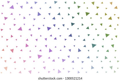 Light Multicolor vector  low poly background. Colorful illustration in polygonal style with gradient. Template for cell phone's backgrounds.
