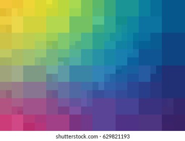 Light Multicolor vector Low poly crystal background. Polygon design pattern. Low poly illustration, low polygon background.