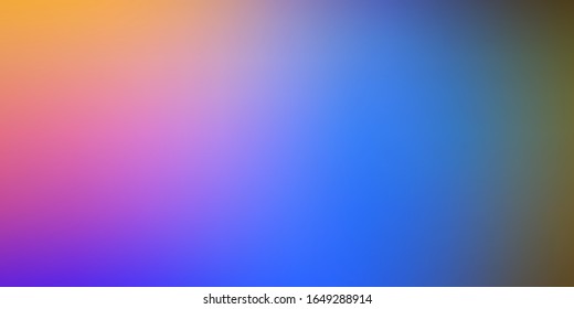 Light Multicolor vector modern blurred backdrop. Gradient abstract illustration with blurred colors. Best design for your business.
