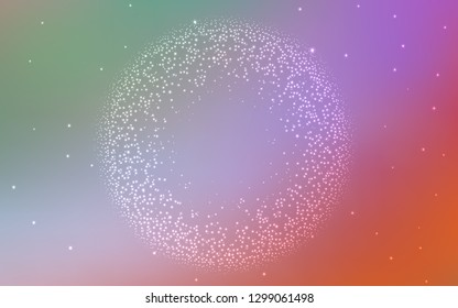 Light Multicolor vector modern elegant background. Abstract colorful illustration with gradient. Background for a cell phone.