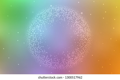 Light Multicolor vector modern elegant layout. Creative illustration in halftone style with gradient. The best blurred design for your business.