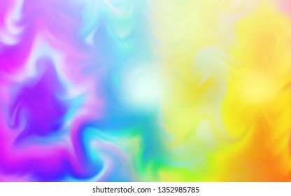 Light Multicolor vector modern elegant layout. New colored illustration in blur style with gradient. Background for a cell phone.