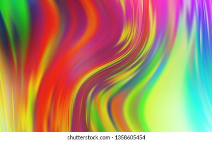 Light Multicolor vector modern elegant background. An elegant bright illustration with gradient. Background for a cell phone.
