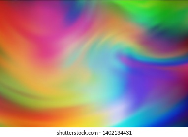 Light Multicolor vector modern elegant layout. Glitter abstract illustration with gradient design. Completely new design for your business.