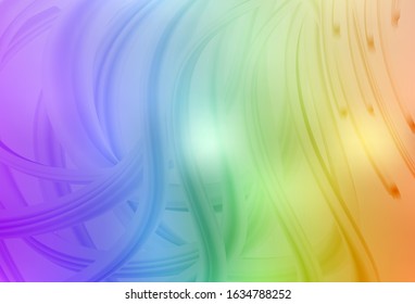 Light Multicolor vector modern elegant backdrop. Modern abstract illustration with gradient. Blurred design for your web site.