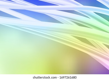 Light Multicolor vector modern elegant backdrop. A completely new colored illustration in blur style. Completely new design for your business.
