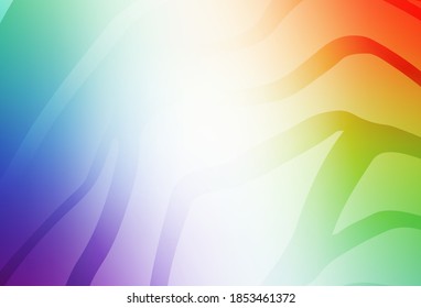 Light Multicolor vector modern elegant backdrop. A completely new colored illustration in blur style. Smart design for your work.