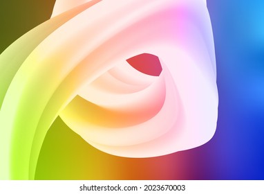 Light Multicolor vector modern elegant background. Creative illustration in halftone style with gradient. Blurred design for your web site.