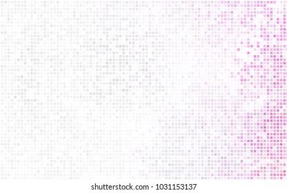 Light Multicolor vector modern geometrical background. Abstract template. Geometric pattern in square style with gradient.