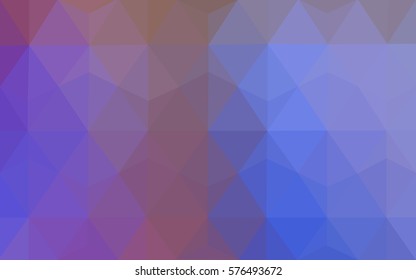 Light Multicolor vector modern geometrical abstract background. Texture, new background. Geometric background in Origami style with gradient. 