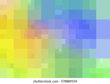 Light Multicolor vector modern geometrical abstract background. Texture template. Geometric pattern in Origami style with gradient. 