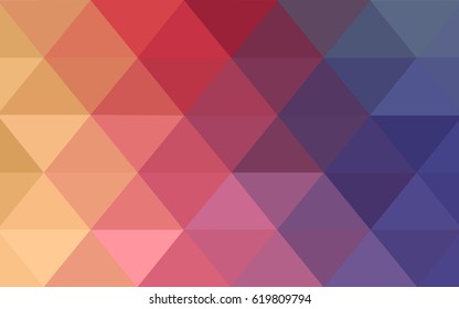 Light Multicolor vector modern geometrical abstract background. Texture, new background. Geometric background in Origami style with gradient. 