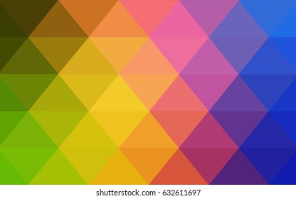 Light Multicolor vector modern geometrical abstract background. Texture, new background. Geometric background in Origami style with gradient. 