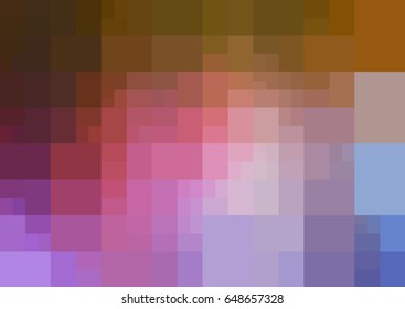 Light Multicolor vector modern geometrical abstract background. Texture template. Geometric pattern in Origami style with gradient. 