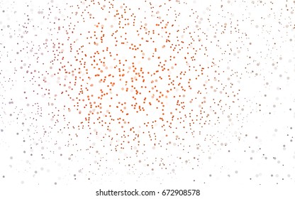 Light Multicolor vector modern geometrical circle abstract background. Dotted texture template. Geometric pattern in halftone style with gradient. 