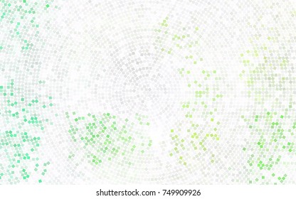 Light Multicolor vector modern geometrical background. Abstract template. Geometric pattern in square style with gradient.
