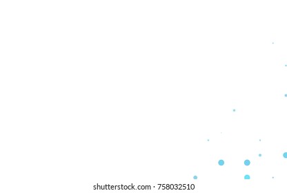 Light Multicolor vector modern geometrical circle abstract background. Dotted texture template. Geometric pattern in halftone style with gradient. 