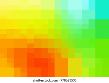 Light Multicolor vector modern geometrical abstract background. Texture template. Geometric pattern in Origami style with gradient. 