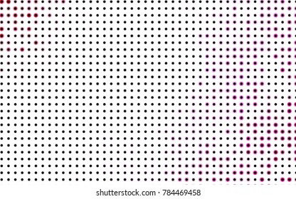Light Multicolor vector modern geometrical circle abstract background. Dotted texture template. Geometric pattern in halftone style with gradient. 