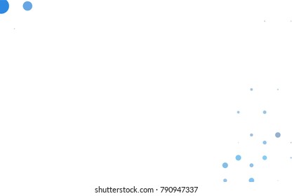 Light Multicolor vector modern geometrical circle abstract background. Dotted texture template. Geometric pattern in halftone style with gradient. 