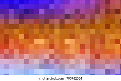 Light Multicolor vector modern geometrical background. Abstract template. Geometric pattern in square style with gradient.