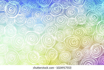 Light Multicolor vector natural abstract background. Brand-new colored illustration in blurry style with roses. A new texture for your design.