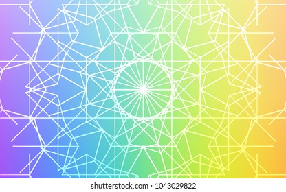 Light Multicolor vector natural abstract design. A completely new color illustration in doodle style drawn by child. The template can be used as a background for cell phones.