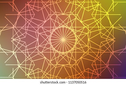 Light Multicolor vector natural abstract design. Creative illustration in blurred style with doodles made by child. The elegant pattern can be used as a part of a brand book.