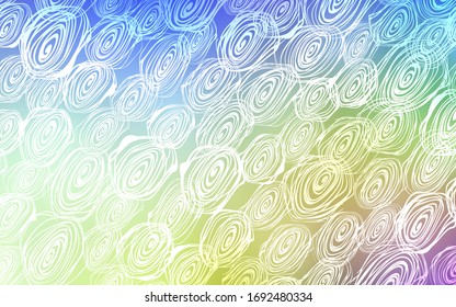 Light Multicolor vector natural abstract background. Brand-new colored illustration in blurry style with roses. A new texture for your design.