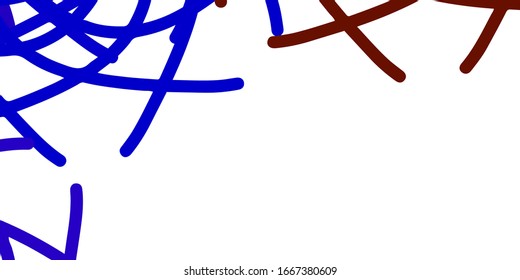 Light Multicolor vector pattern with abstract shapes. Illustration with colorful shapes in abstract style. Smart design for your business.