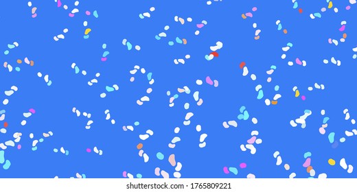 Light multicolor vector pattern with abstract shapes. Simple design in abstract style with gradient forms. Elegant design for wallpaper set.