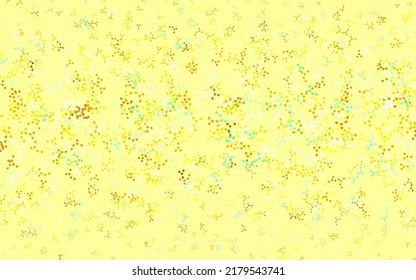 Light Multicolor vector pattern with artificial intelligence network. Shining illustration with AI shapes on abstract template. Design for depiction of cyber innovations.