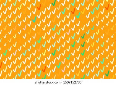 Light Multicolor vector pattern with bent lines. Geometric illustration in abstract style with gradient.  Elegant pattern for a brand book.