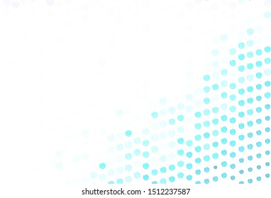 Light Multicolor vector pattern with bent lines. Brand new colorful illustration in simple style. A completely new design for your business.