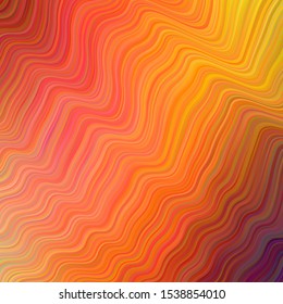 Light Multicolor vector pattern with bent lines. Shining colorful illustration in simple style. New composition for your brand book.