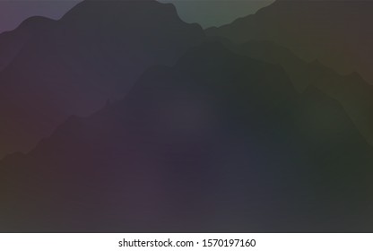 Light Multicolor vector pattern with bent lines. Shining illustration, which consist of blurred lines, circles. A completely new template for your business design.