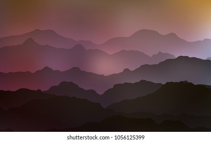 Light Multicolor vector pattern with bubble shapes. Blurred geometric sample with gradient bubbles.  New composition for your brand book.