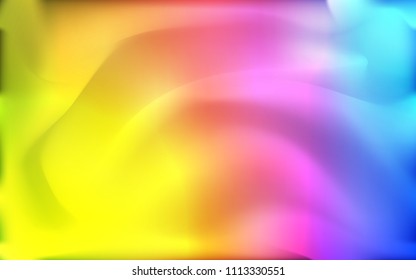 Light Multicolor vector pattern with bubble shapes. A vague circumflex abstract illustration with gradient. A new texture for your  ad, booklets, leaflets.