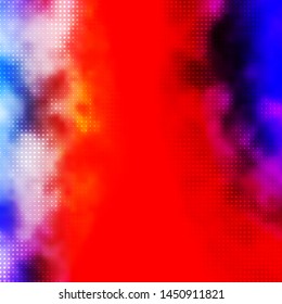 Light Multicolor vector pattern with circles. Abstract decorative design in gradient style with bubbles. Design for posters, banners.