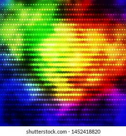 Light Multicolor vector pattern with circles. Abstract illustration with colorful spots in nature style. New template for your brand book.