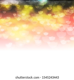 Light Multicolor vector pattern with circles. Abstract decorative design in gradient style with bubbles. New template for your brand book.