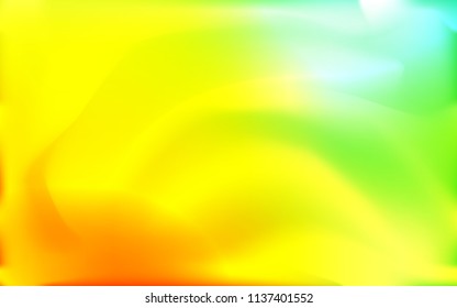Light Multicolor vector pattern with curved circles. Creative illustration in halftone marble style with gradient. Brand-new design for your ads, poster, banner.