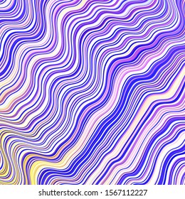 Light Multicolor vector pattern with curved lines. Colorful illustration, which consists of curves. Pattern for ads, commercials.