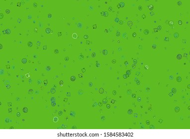 Light Multicolor vector pattern with fresh ingredients. Illustration with set of fresh food in doodle style. Doodle design for your business advert of cafes.