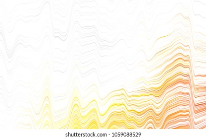 Light Multicolor vector pattern with lamp shapes. Modern gradient abstract illustration with bandy lines. A completely new template for your business design.