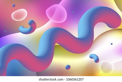 Light Multicolor vector pattern with lamp shapes. Creative illustration in halftone memphis style with gradient. The elegant pattern for brand book.