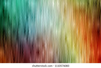 Light Multicolor vector pattern with lamp shapes. Shining illustration, which consist of blurred lines, circles. The template for cell phone backgrounds.