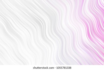 Light Multicolor vector pattern with lines, ovals. An elegant bright illustration with gradient. New composition for your brand book.