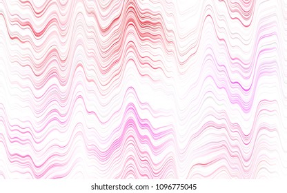 Light Multicolor vector pattern with lines, ovals. A sample with blurred bubble shapes. The best blurred design for your business.