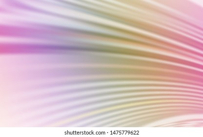 Light Multicolor vector pattern with lines. Modern gradient abstract illustration with bandy lines. Pattern for your business design.